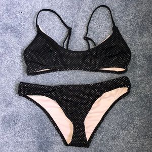 black bikini